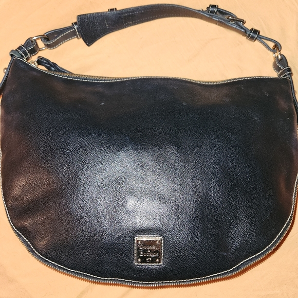 Dooney & Bourke Wexford Pelle Nera - Secchio A Tracolla Crossbody - Nuovo Con Etichette